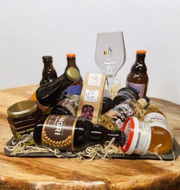 Tongeren - Borgloon streekproducten geschenk plateau